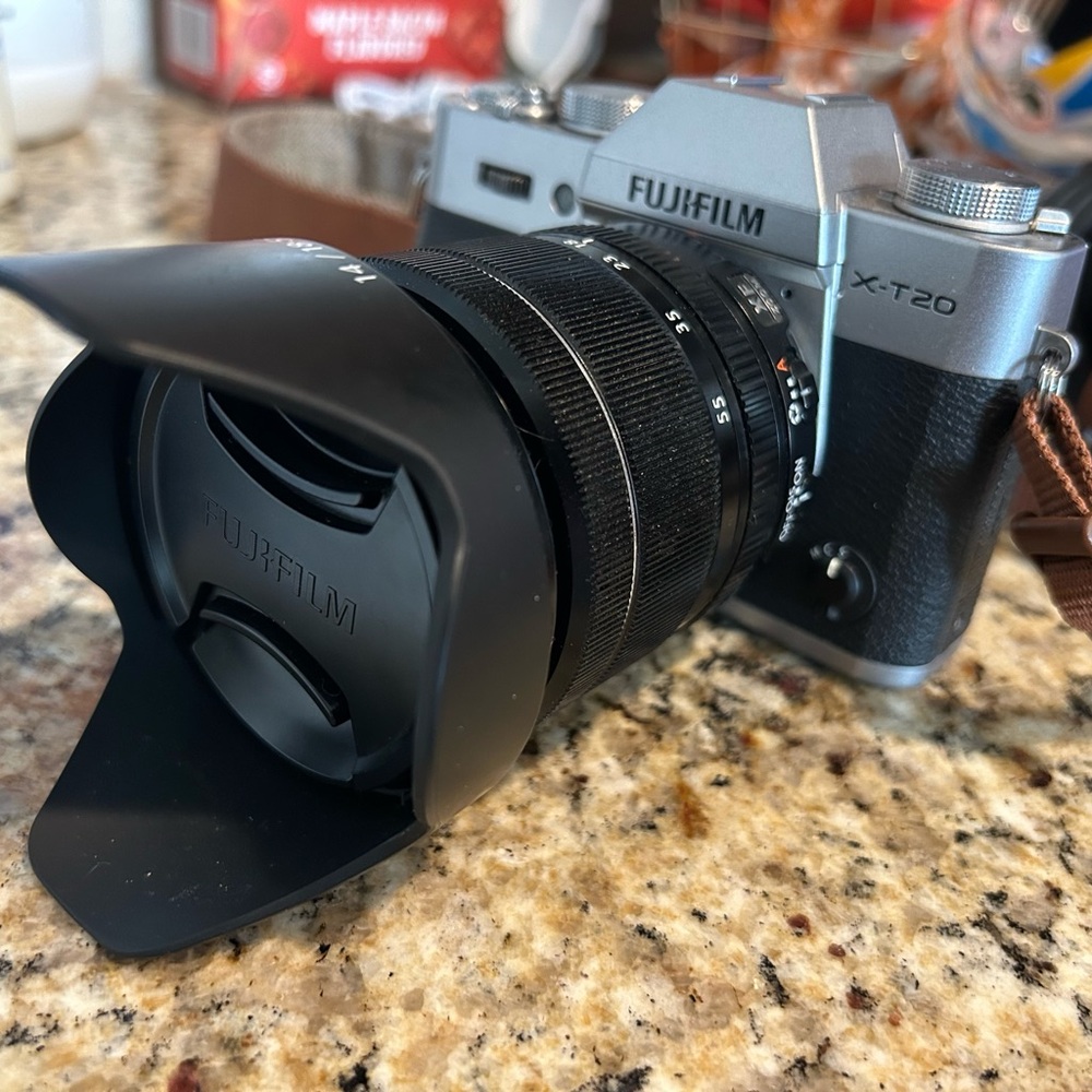 Fujifilm X-T20 Black and Silver Digital Camera